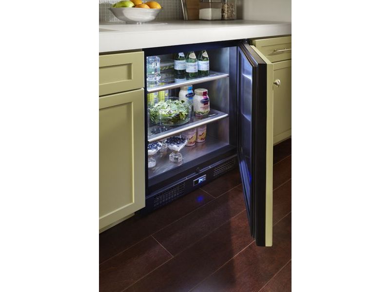True Undercounter Refrigerator Solid Door Overlay Panel Inside view